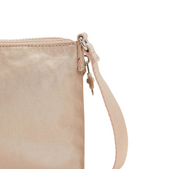 Kipling Boyd Metallic Crossbody Táska Arany | HU 1095XY